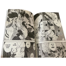 Libro de anime de techo blando Manga Comic Children leyendo libros